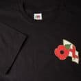 England T-shirt with Remembrance Sunday Poppy Logo